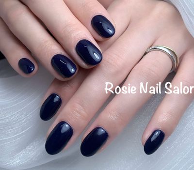 ワンカラーのネイル