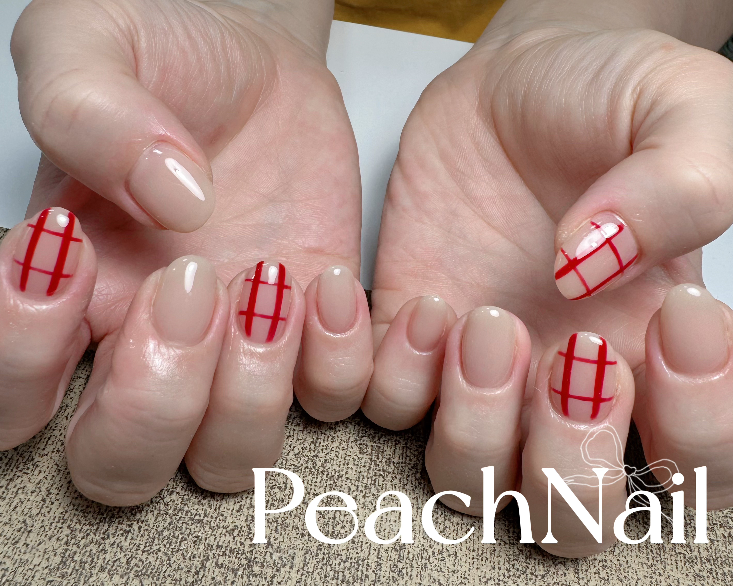 Peach_Nail