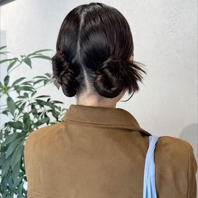 【イベント前に🍫】カラー×軽めヘアセット