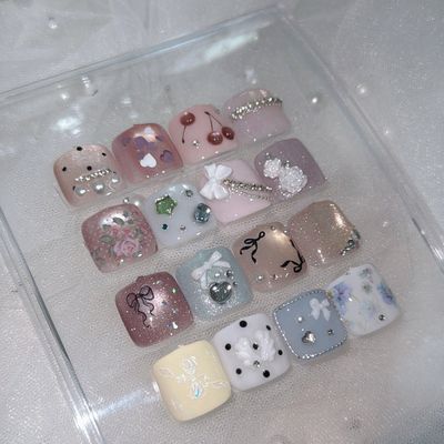 ご新規様500円OFF✨親指デザインフットネイル🦶🏻🩷