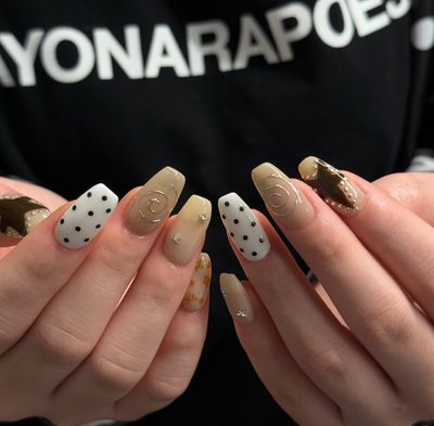 【4週以内再来】持ち込みデザインOK◎やり放題フルアート🎶