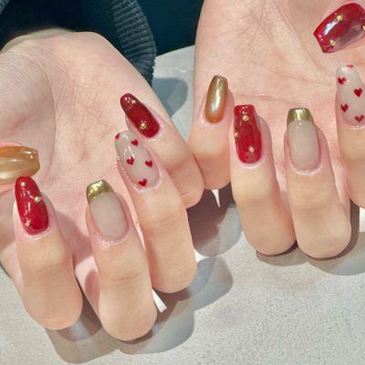 ✔️7月限定　ジェルオフ代 0円
【Design L】ご新規様-¥1000off