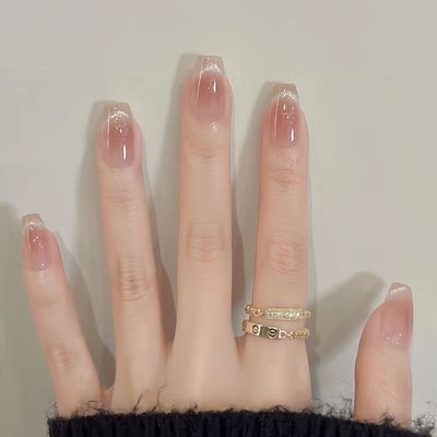 【ワンホン】 チークネイル＋マグネットフレンチ