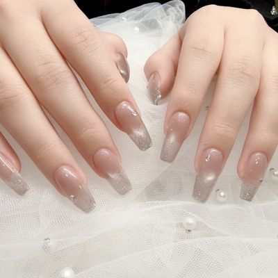 【Hand】チップ長さだし＋シンプル持ち込みデザイン￥11980