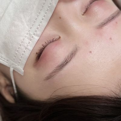 アイブロウwax(メイク付き)
