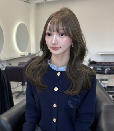 【🫧平日17時まで限定】くびれるカット＋透明感カラー ＋1stepトリートメント