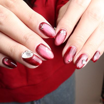 ネイル初めての方　シンプルデザイン　ネイルの丁寧な説明付き