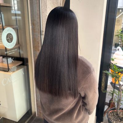 髪質改善カラー