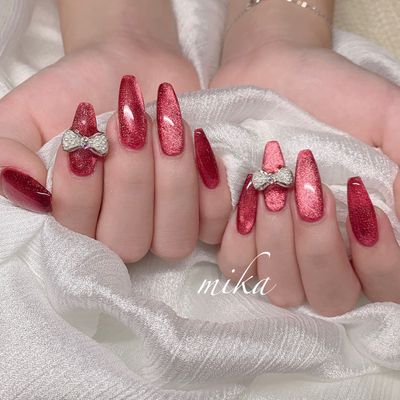 チップ長さだしマグネットネイル