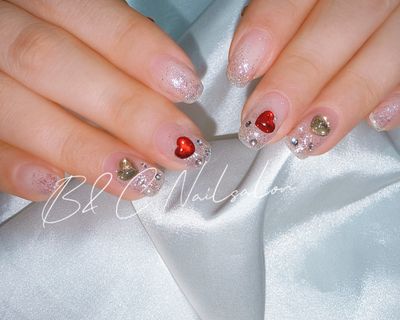 Hand《パーツ＆ストーン100分》6本つけ放題🎀