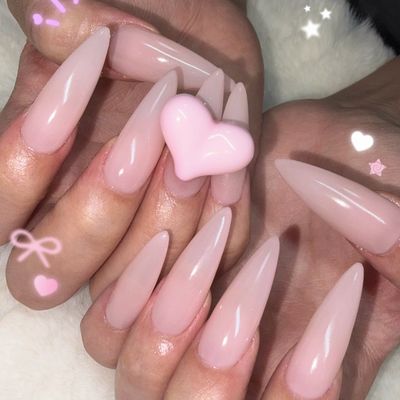 GEL X長さ出し10本×ワンカラー💟