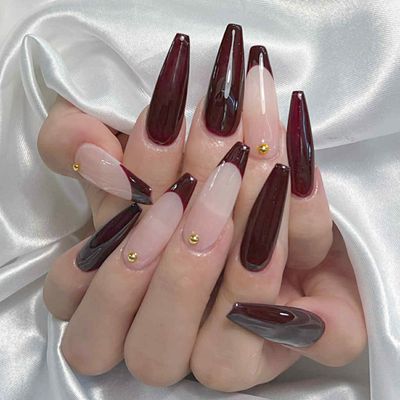 (チップ長さ出し)アート4本