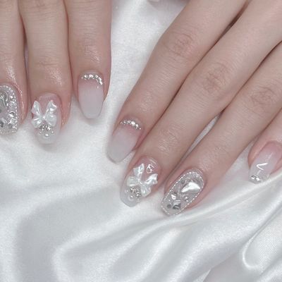 【パーツつけ放題⭐️】.*･ﾟ　スカルプ持ち込みデザイン6〜10本アート.*･ﾟ