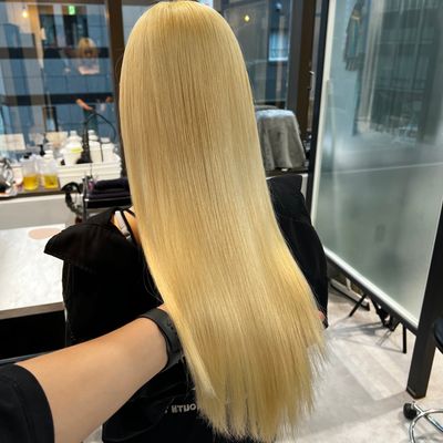 🍀ダメージレスケアブリーチ+カラー