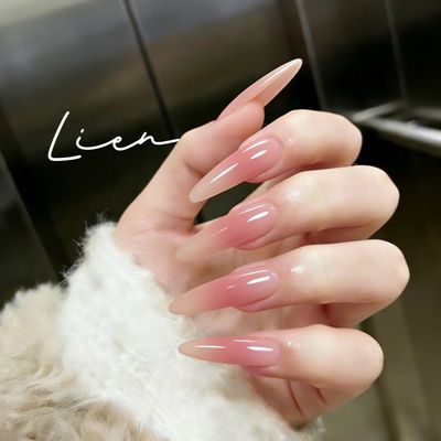 🌷チップ長さだし｜チークネイル｜パーツ2個プレゼント付き