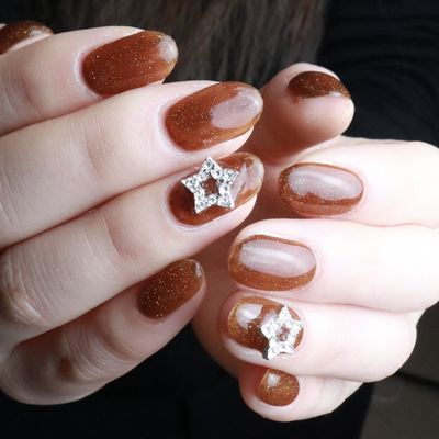 デザインネイル｜パーツアート2本