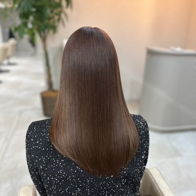 艶カラー＋メンテナンスカット＋艶髪トリートメント✂️
