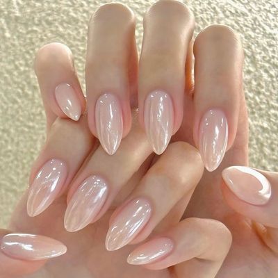 【再来】🤍オーロラネイル🫧✨ジェルオフ無料✨フィルイン無料/フォルム形成込み