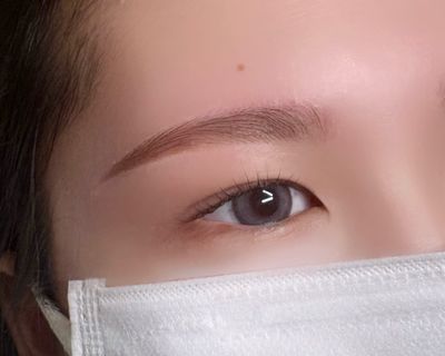 眉wax＆アイブロウカラー＆まつ毛パーマ