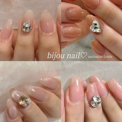 【✨ネイリー限定価格✨】パラジェルビジューネイル□オフ込み