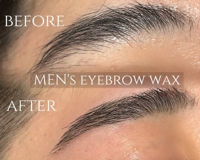 メンズ🩵美眉WAX（間引き）