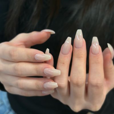 【hand】チップ長さ出しワンカラー