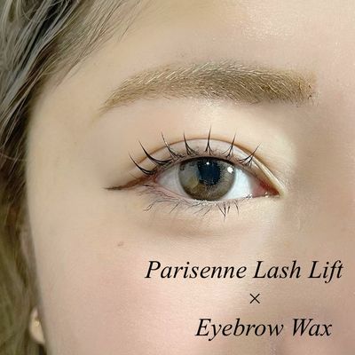セットで時短に♪パリジェンヌ+アイブロウWAX