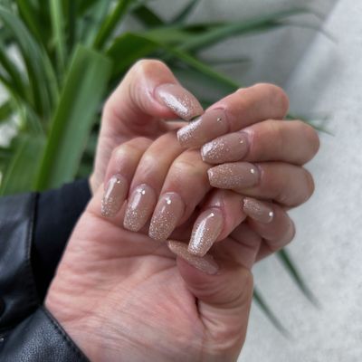 ［HAND］ラメグラデーション⚠️オフ無し+長さ出し可能