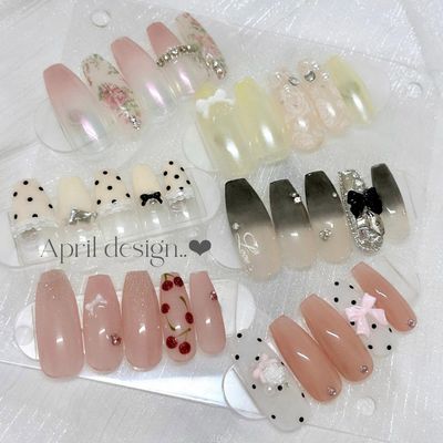 月替わり定額ネイルデザイン🫧🎀