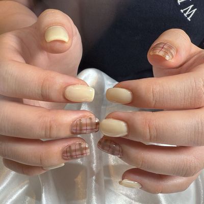 ✋🏻hand nail🫧(5本アート)