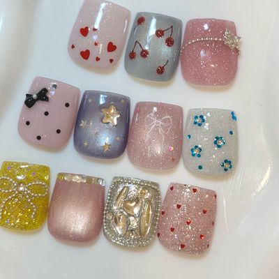 親指アート