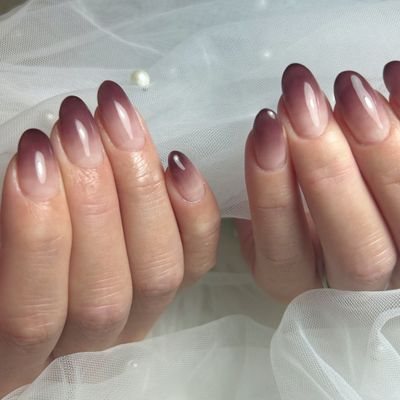 【ハンド】グラデーションで★フレンチオフ有りオフ無しの方🎀【カラーベース】