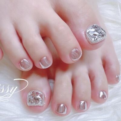 【リピーター様ネイリー限定価格❣️】フット♡2本アート