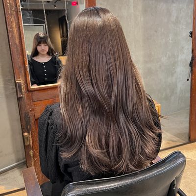 💫人気NO.1クーポン💫カット＋ブリーチなしダブルカラー+最新トリートメント