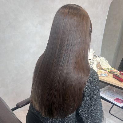 〖🎀W髪質改善🪄︎︎〗cut+髪質改善カラー+髪質改善Aujua極11stepTR🪞