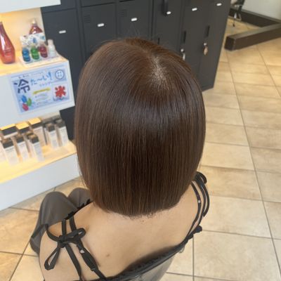 ダメージレス艶カラー💕︎💕︎