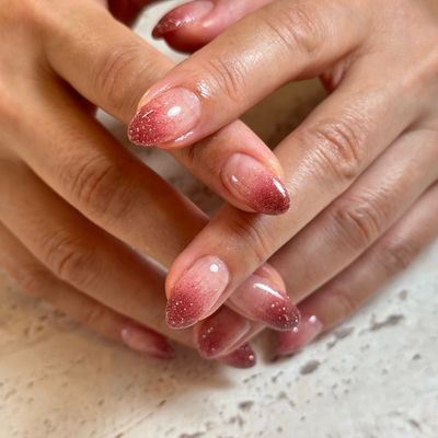 【Hand】ラメグラデーション