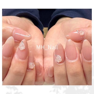 【Hand】《オフ無》ワンカラー（２色まで）