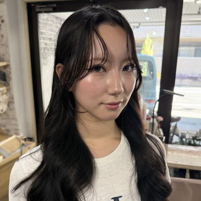 韓国ヘアカット+プレックスプレミアムカラー+ケアトリートメント＋指圧肩マッサージ