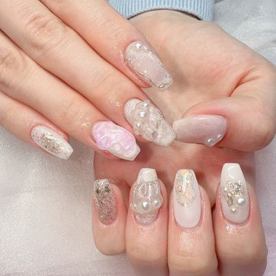 ハンド持ち込みデザイン150分　アート10本