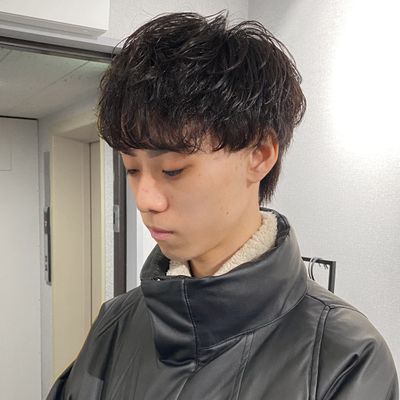 メンズマッシュ✖️シャドーパーマ