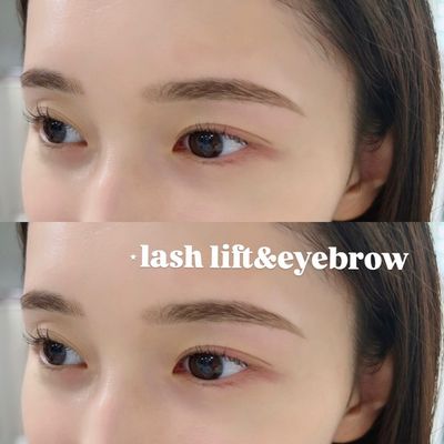 まつ毛パーマ&アイブロウWAX