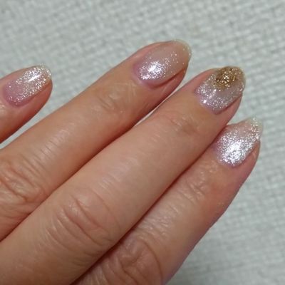 ジェルネイル 2本デザイン