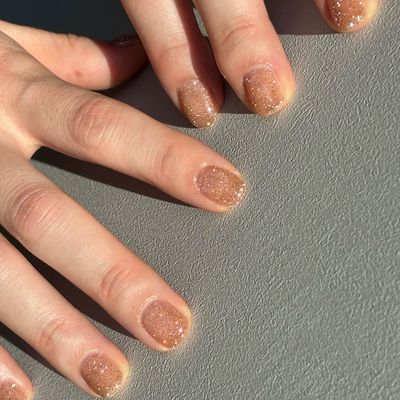 【オフ無】キラキラがお好きな方に♪フラッシュネイル