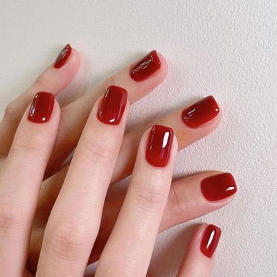 【ワンカラー】 Hand ¥5000
【ベースはパラジェル使用♪】
