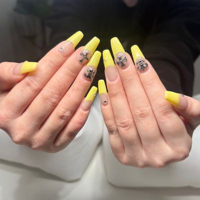 持ち込みデザイン＆チップ長さだし5~10本(ジェルオフ込)♡