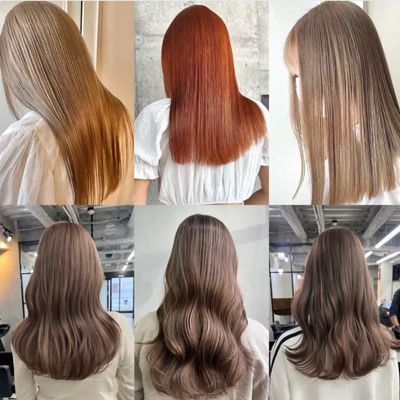 【３回目まで限定⚠️】ブリーチ+艶カラー+カット+オリジナルTr