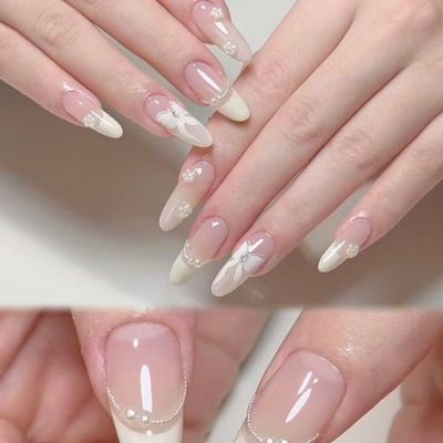 🌸チップ長さ出し１０本【オフなし】６本デザイン