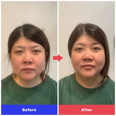 カット、小顔スパ