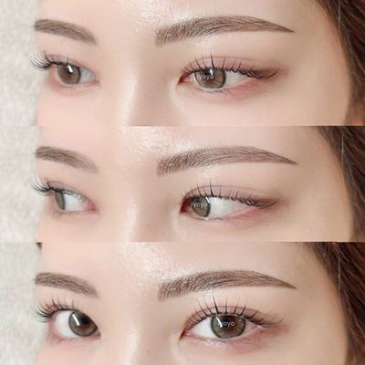 ラッシュリフト/骨格似合わせまつ毛パーマ＋パーソナル美眉